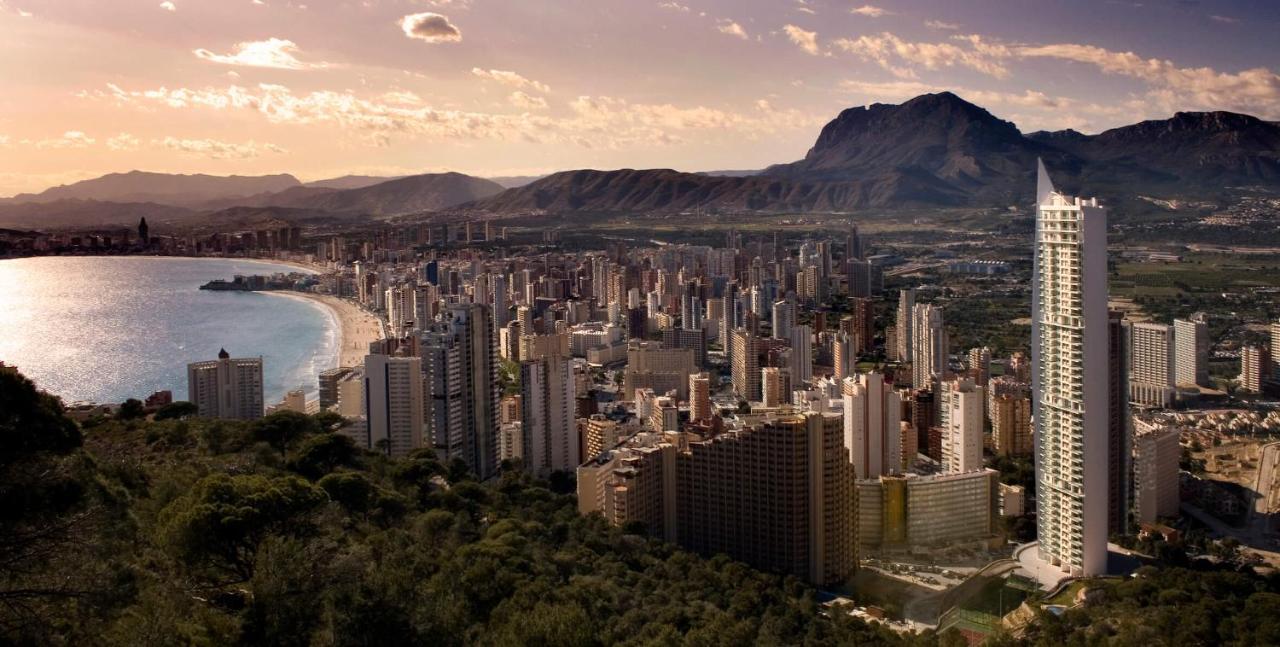 Skyline 37 Terraza Con Vista Al Mar Apartment Benidorm Ngoại thất bức ảnh