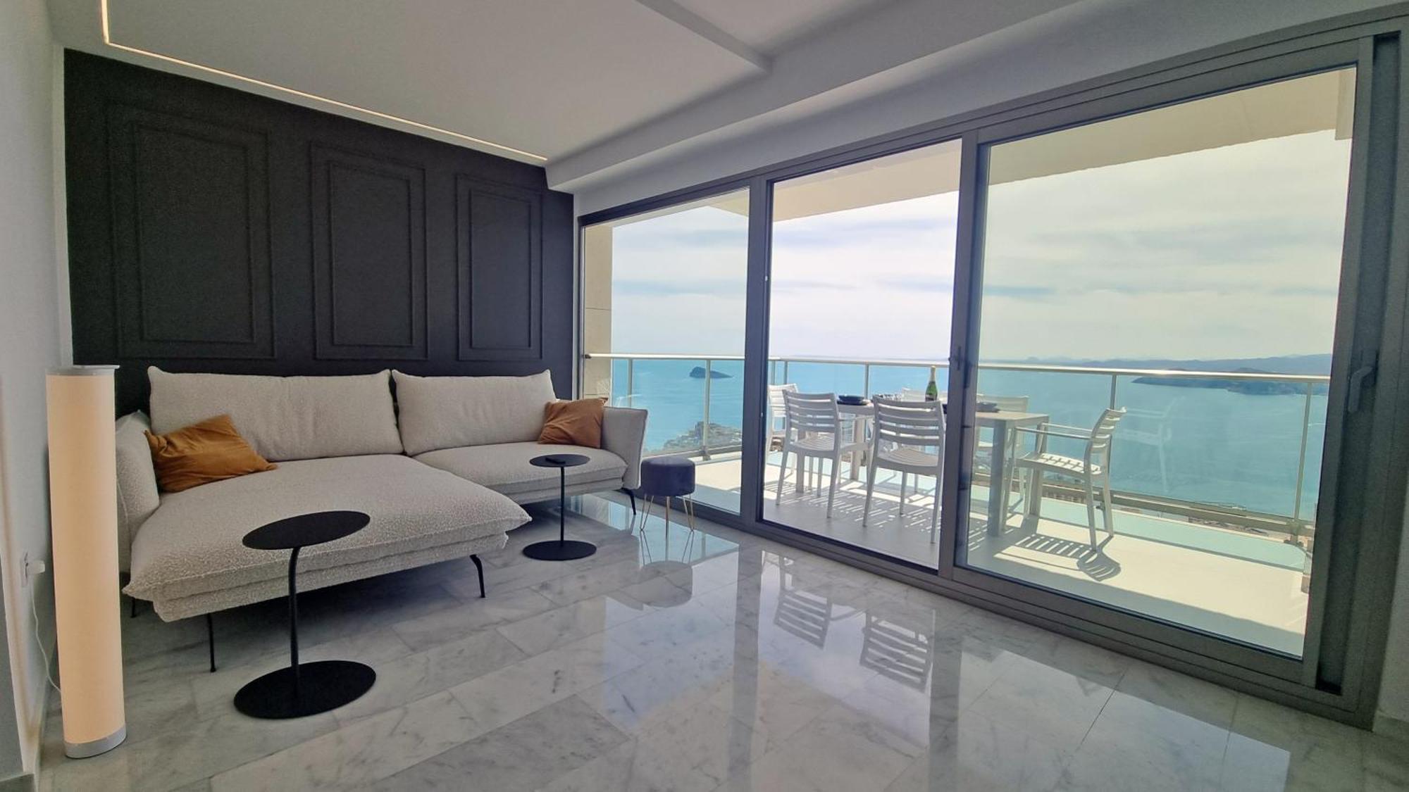 Skyline 37 Terraza Con Vista Al Mar Apartment Benidorm Ngoại thất bức ảnh